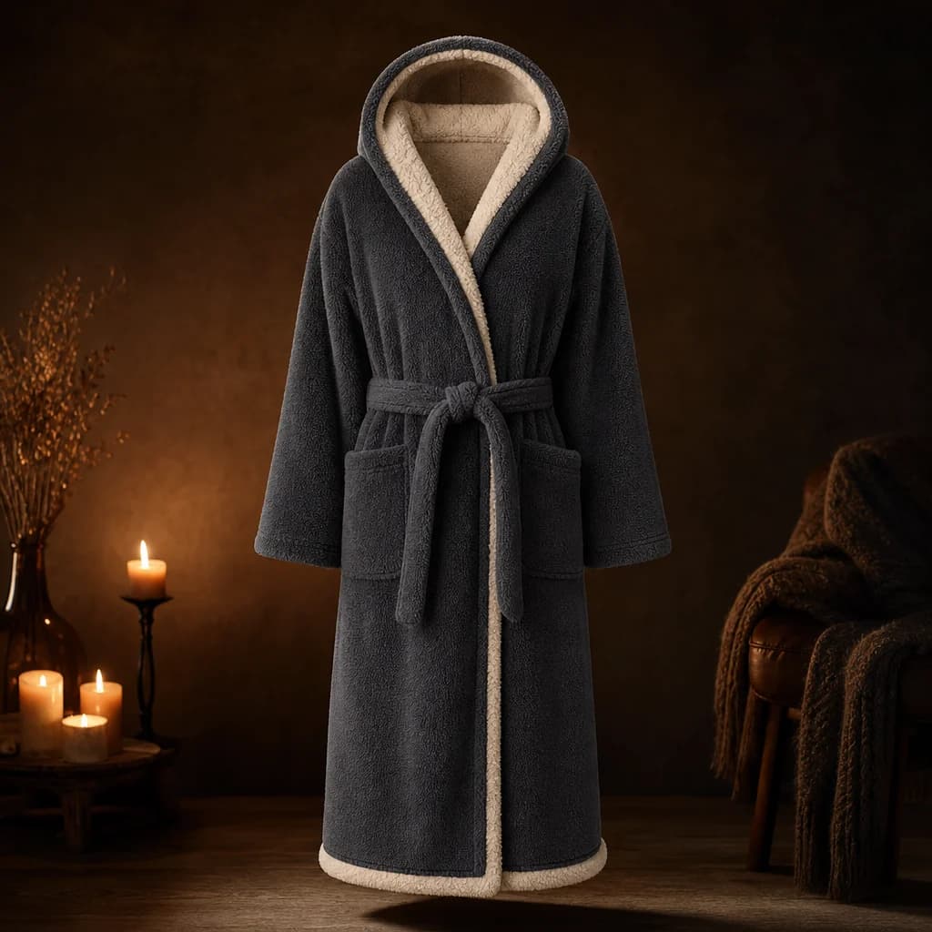 CozyDream fűthető sherpa köntös